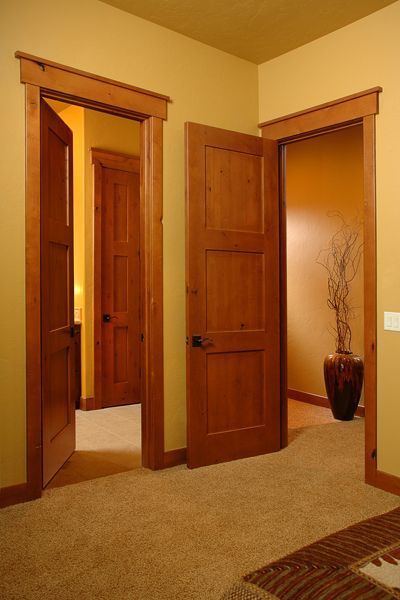 Knotty Alder 3 Panel Mission Shaker Style Interior Doors In 1001