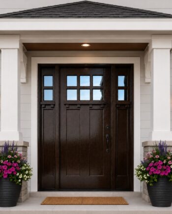 KSR HIGHLAND CRAFTSMAN DOOR - KNOTTY ADLER ENTRY DOOR EX-1350